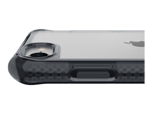ITSKINS SupremeClear, Suojus, Apple, iPhone 6/6S/7/8/SE (2020), 11,9 cm (4.7"), Musta, Läpinäkyvä