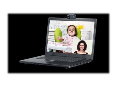 Logitech 960-000585, 1280 x 720 pikseliä, 5 MP, USB, musta, Kyllä, MacOS, Android