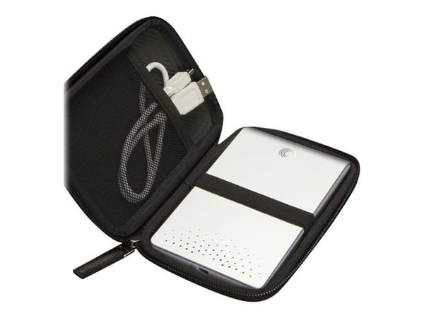 Case Logic Portable Hard Drive Case - Beskyttelsesboks for harddisk - kapasitet: 1 harddiskstasjon (2,5") - svart