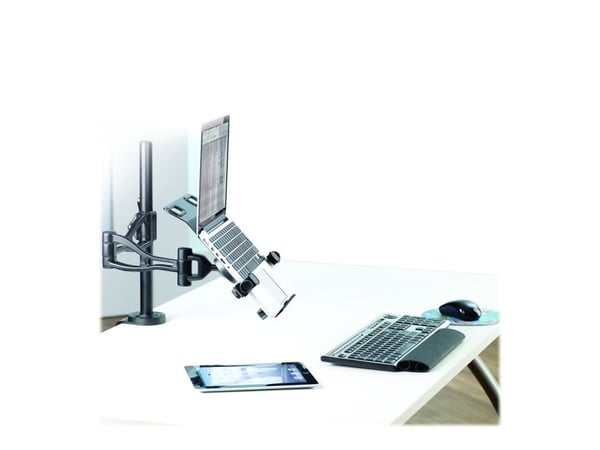 Fellowes Professional Series Laptop Accessory Arm - Monteringskomponent (laptophylle, skjermplate) - for skjerm / notebook - armmonterbar