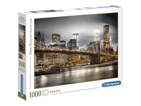 Clementoni High Quality Collection - New York Skyline - puslespill - 1000 deler