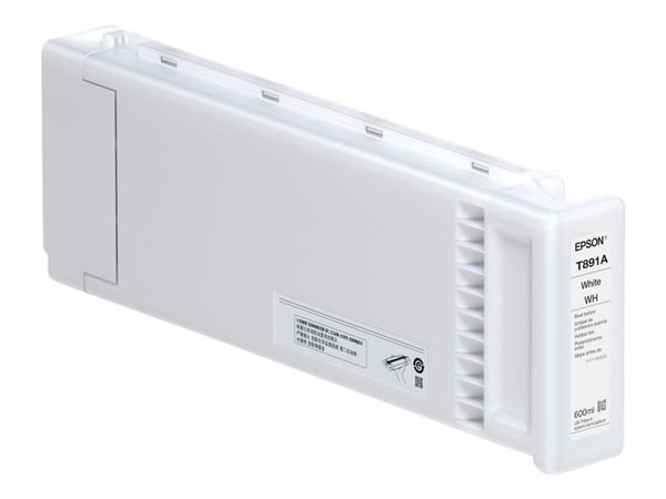 Epson T891A - 600 ml - hvit - original - blekkpatron - for SureColor SC-S80610