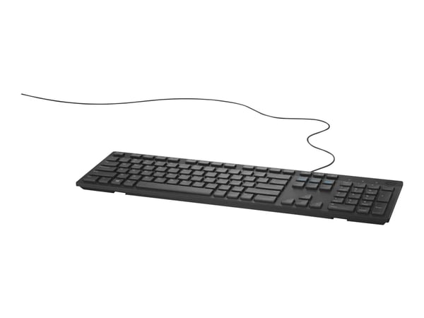 Dell KB216 - Näppäimistö - USB - QWERTY - finsk - lajittelu