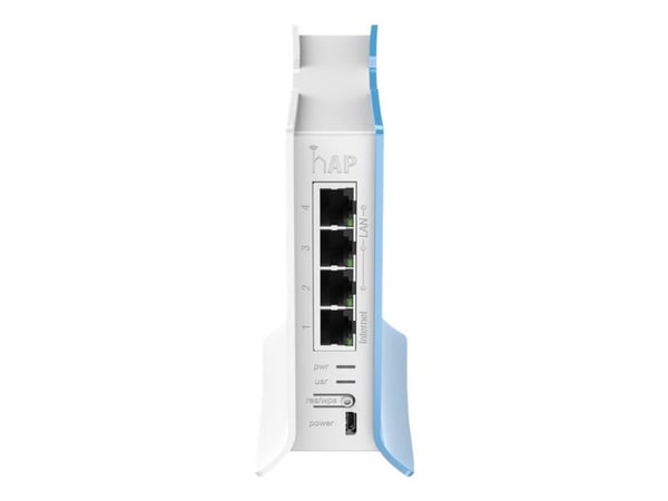 MikroTik RouterBOARD hAP lite - Trådlös router 4-ports-switch 2,4 GHz