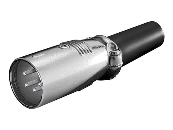 goobay - Audiotilkopling - 4-pins XLR plugg