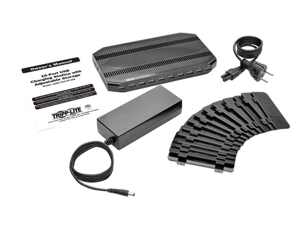 Tripp Lite U280-010-ST-CEE, Mikä tahansa tuotemerkki, USB, Musta