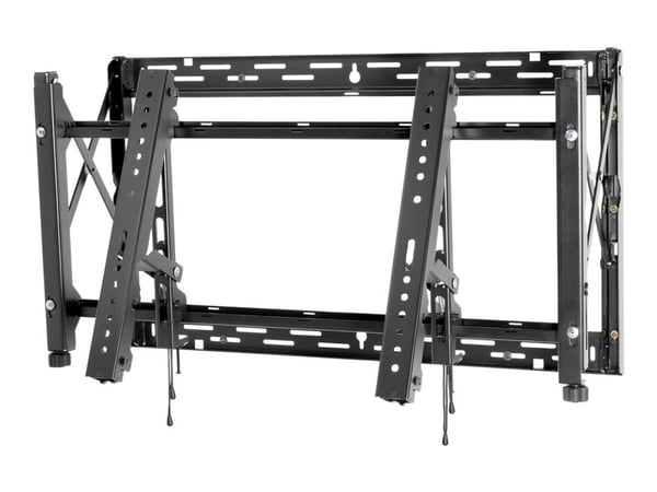 Peerless-AV SmartMount Full-Service Video Wall Mount DS-VW765-LAND - Monteringssett (veggmontering) - for flatpanel - svart - skjermstørrelse: 40"-...