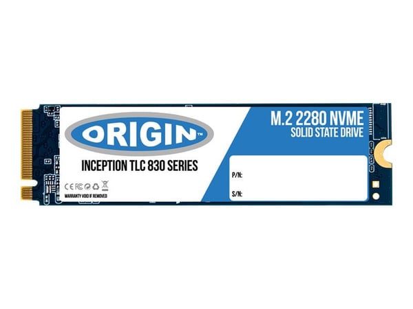 Origin Storage OTLC5123DNVMEM.2/80, 512 GB, M.2, 2100 MB/s, 8 Gbit/s
