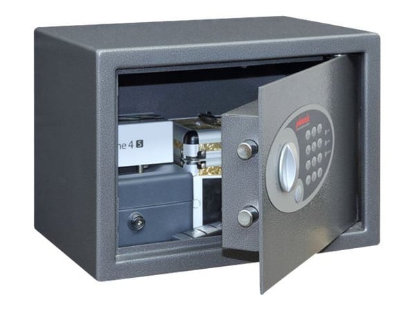 Phoenix Safe Co. SS0801E, Musta, Harmaa, Terästä, 310 mm, 200 mm, 200 mm