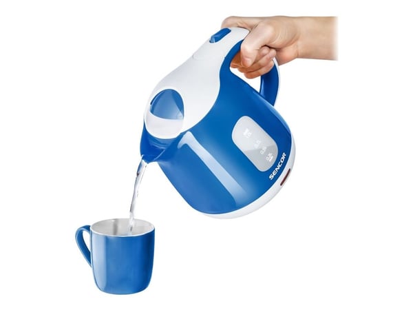 Sencor SWK 1012BL - Kjele - 1 liter - 1.1 kW - blå