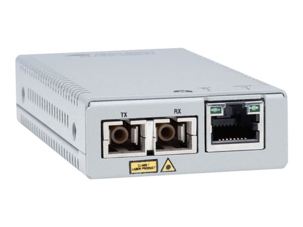 Allied Telesis AT MMC200/SC - Fibermedieomformer - 100Mb LAN - 100Base-TX, 10Base-T, 100Base-FX - RJ-45 / SC flermodus - opp til 2 km - 1310 nm - T... Allied Telesis AT MMC200/SC - Fibermedieomformer - 100Mb LAN - 100Base-TX, 10Base-T, 100Base-FX - RJ-45 / SC flermodus - opp til 2 km - 1310 nm - T...