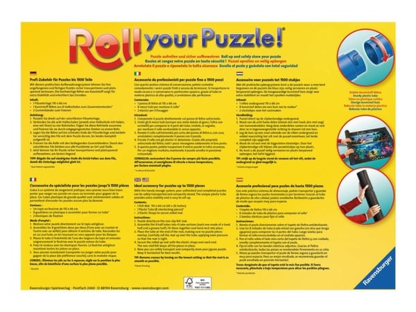 Ravensburger 00.017.956, 14 vuosi/vuosia, Musta