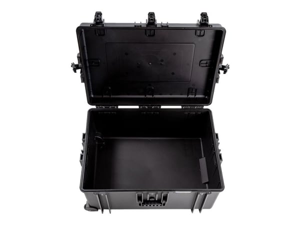 B&W 7800, Tietokonelaukku pyörillä, Polypropeeni (PP), 13 kg, Musta