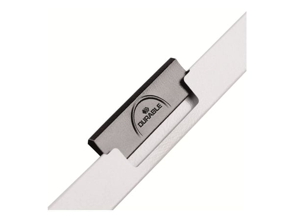 DURABLE DURACLIP 30 - Klipsfil - for A4 (210 x 297 mm) - kapasitet: 30 ark - blå med transparent frontdeksel