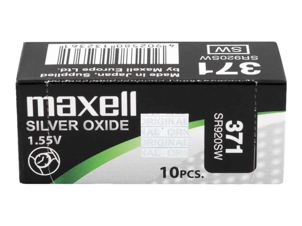Maxell SR 920SW - Akku 1 x SR920SW - Zn/Ag2O