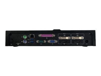 Dell E-Port II Advanced - Portreplikator - VGA, 2 x DVI, 2 x DP - 130 watt