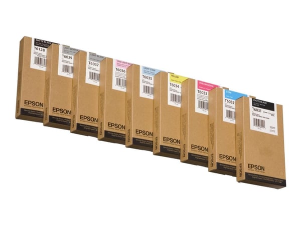 Epson T6034 - 220 ml - gul - original - blekkpatron - for Stylus Pro 7800, Pro 7880, Pro 9800, Pro 9880