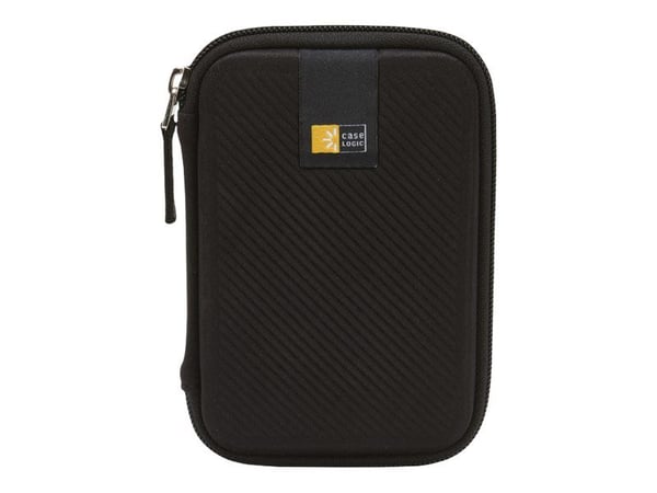 Case Logic Portable Hard Drive Case - Skyddshölje till hårddisk - kapacitet: 1 hårddisk (2,5 tum) - svart