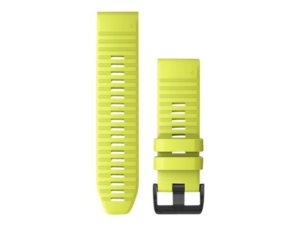 Garmin QuickFit - Klokkestropp for smart armbåndsur - amp-gul - for fenix 5X Plus; fenix 6X Pro, Pro Solar, Sapphire; Tactix Delta, Delta - Solar E...