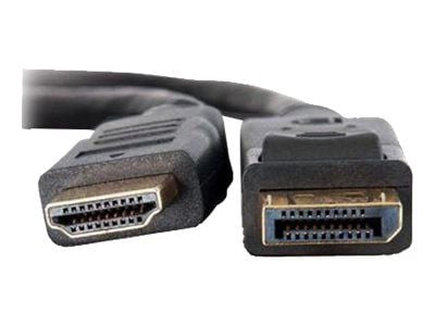 TECHly - Adapterkabel - DisplayPort hann til HDMI hann - 2 m - skjermet - svart - 4K-støtte
