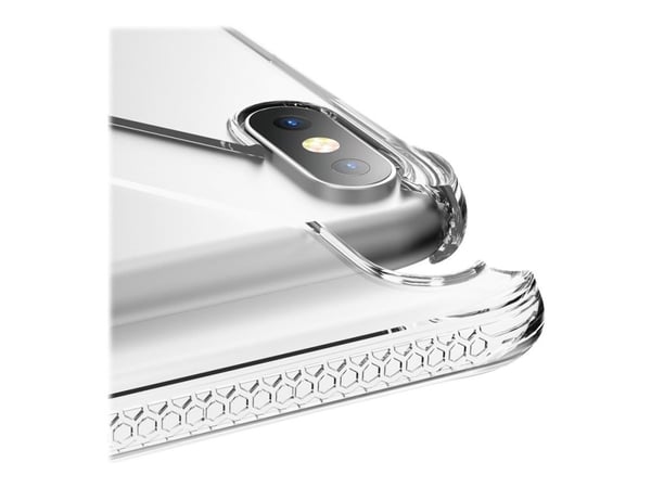 ITSKINS NANO // GEL Zero Gel - Takakuori matkapuhelimelle - iskunkestävä - läpinäkyvä - 6.5" - Apple iPhone XS Max -puhelimelle