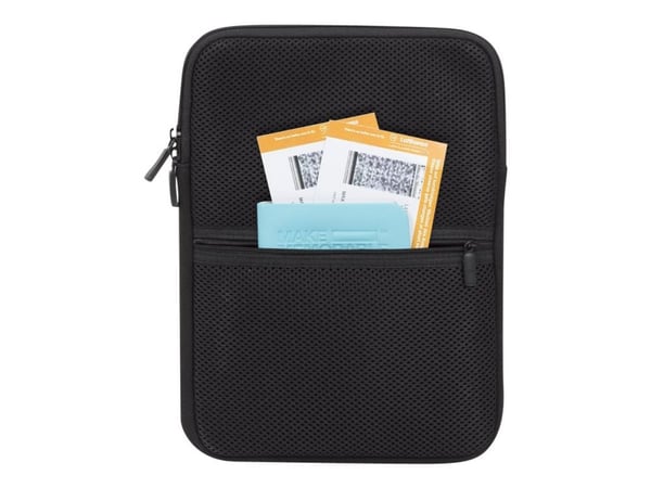 Riva Case Antishock 5617 Travel Organizer - Eske for nettbrett - neopren - mørkesvart - 10.1"