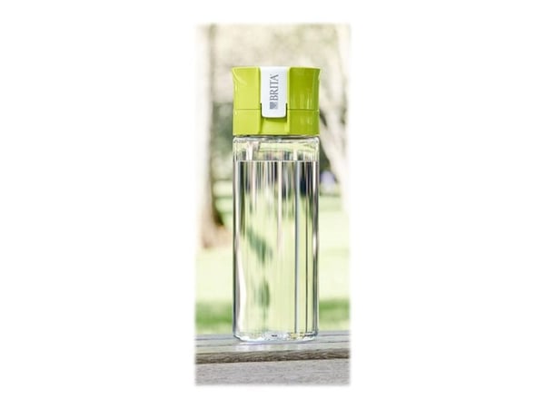 Brita Fill&amp;Go Vital veden suodatuspullo 0.6l vihreä (Fill &amp; Go limonkowa)