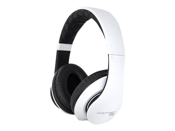 FANTEC SHP-3 - Hodesett - on-ear - kablet - lydisolerende - svart, hvit