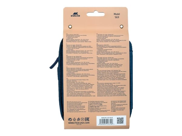 Riva Case Biscayne 5631 Travel Organizer - Fodral - polyester - blå
