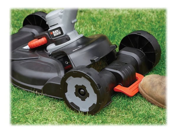 Black & Decker Strimmer STC1820CM-QW - Græstrimmer - ledningfri - 18 V - 7400 opm - 28 cm - inkl. 1x2Ah Batteri