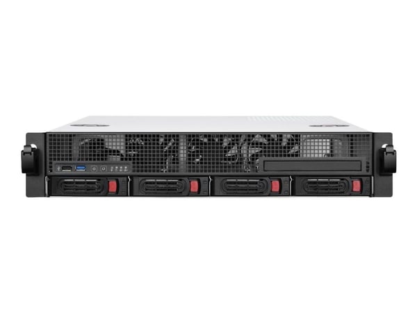 SilverStone RM21-304 - Kan monteras i rack 2U - micro ATX - ingen strömförsörjning (ATX / PS/2) - USB