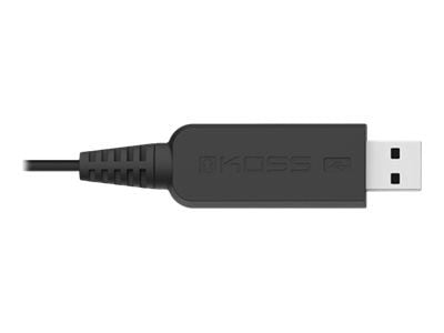 Koss CS295-USB - Hodesett - on-ear - kablet - USB