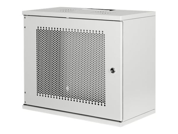 DIGITUS Professional Soho Series DN-19-09U-S-PD - Skap - veggmonterbar - grå, RAL 7035 - 9U - 19"
