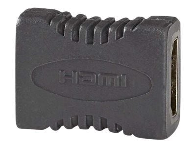 Nedis - HDMI-adapter med Ethernet - HDMI hunn til HDMI hunn - antrasitt