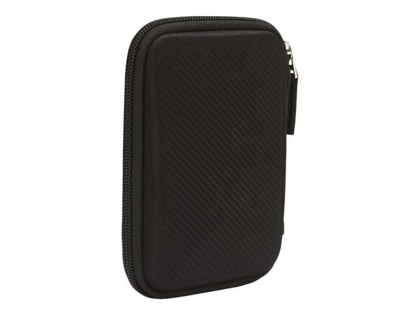Case Logic Portable Hard Drive Case - Beskyttelsesboks for harddisk - kapasitet: 1 harddiskstasjon (2,5") - svart