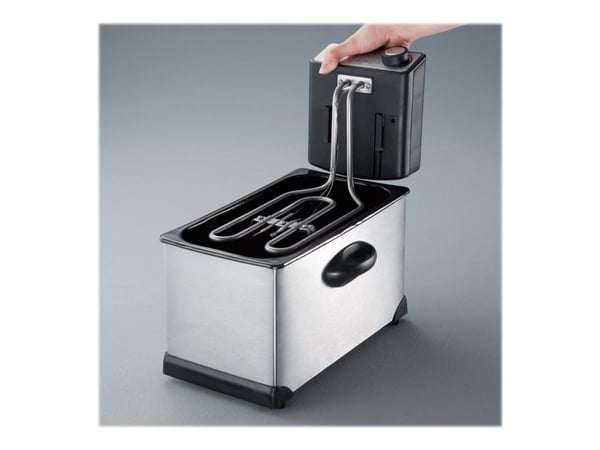 SEVERIN FR 2431 - Dypsteker - 2 kW - børstet rustfritt stål
