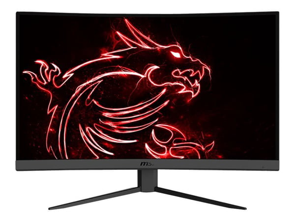 MSI Optix G32CQ4 - LED-skjerm - gaming - kurvet - 31.5" - 2560 x 1440 WQHD @ 165 Hz - VA - 250 cd/m² - 3000:1 - 1 ms - 2xHDMI, DisplayPort