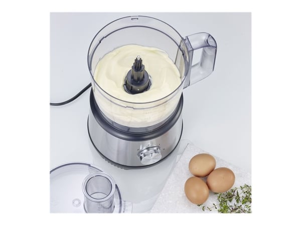 SEVERIN KM 3892 - Kjøkkenmaskin - 1200 W - børstet rustfritt stål / svart