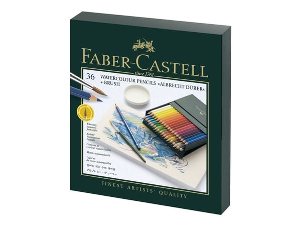 Faber-Castell ALBRECHT DÜRER - Värikynä - permanentti - valikoituja värejä (36 kpl)