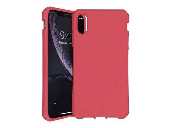 ITSKINS FERONIABIO // TERRA - Baksidedeksel for mobiltelefon - Impactane Bio - rød - 6.1" - for Apple iPhone XR