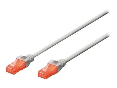 DIGITUS Professional - Patchkabel - RJ-45 (han) til RJ-45 (han) - 2 m - UTP - CAT 6e - booted, knastfri - rød