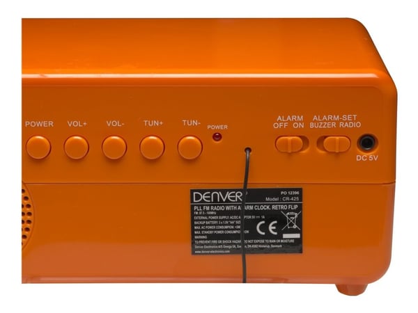 DENVER CR-425 - Klokkeradio