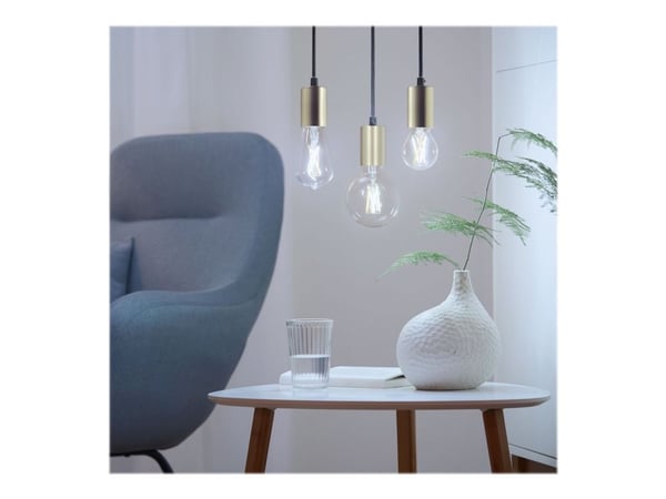 WiZ Lamp Filament Smart LED - varm til kald hvit - E27 - 60W - transparent - Wi-Fi
