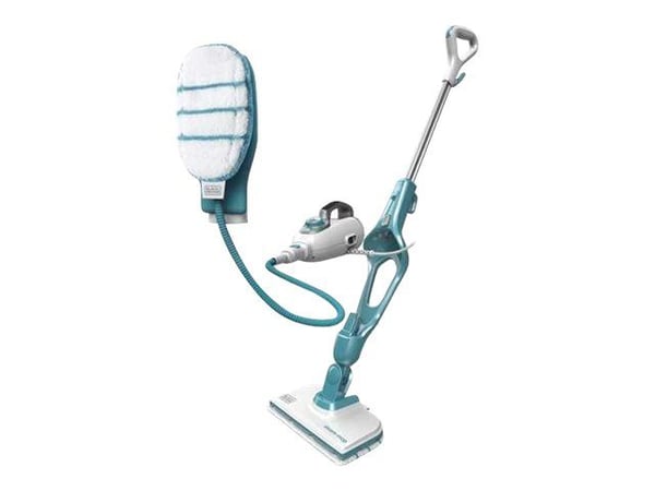 BLACK+DECKER FSMH1351SM - Damprenser - pinne - hvit/turkis BLACK+DECKER FSMH1351SM - Damprenser - pinne - hvit/turkis