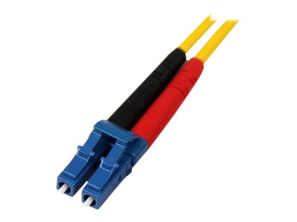 Startech 7m Fiber Optic Cable - Single-Mode Duplex 9/125 - LSZH - LC/LC - OS1 - LC to LC Fiber Patch Cable (SMFIBLCLC7) - Koblingskabel - LC-enkelt...
