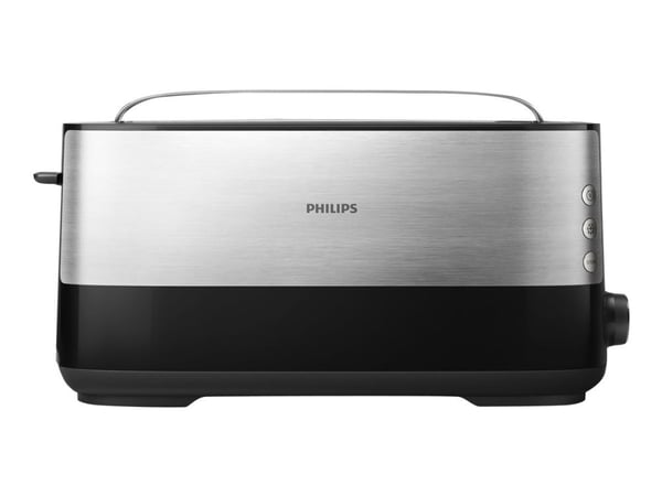 Philips Viva Collection HD2692 - Brødrister - 2 skive - 1 Spor - svart