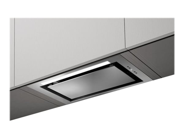 Elica Hidden IX/A/90 - Panser - hvelv - Nisje - bredde: 69.4 cm - dybde: 26.25 cm - uttrekking - rustfritt stål