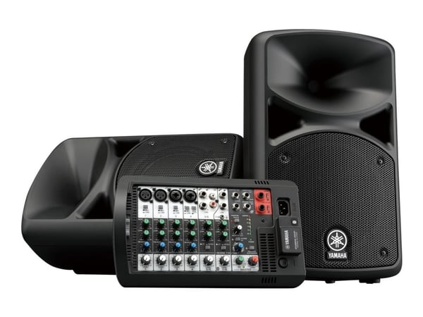 Yamaha Stagepas 400BT, 400 W, 55 - 20000 Hz, 2-suuntainen, Vapaasti seisova PA-järjestelmä, Musta, 2 m