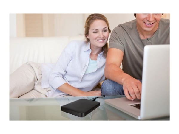 Toshiba Canvio Ready - Harddisk - 2 TB - ekstern (bærbar) - 2.5" - USB 3.2 Gen 1 - svart