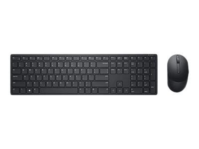 Dell Pro KM5221W - Näppäimistö- ja hiiripaketti - Langaton - 2,4 GHz - QWERTY - Venäläinen - Musta - Vähittäismyyntipakkaus
